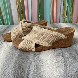 Women’s Lucky Brand Cork Wedge